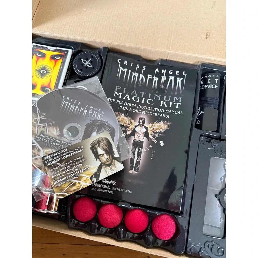 Criss Angel Platinum Magic Kit Complete set‎